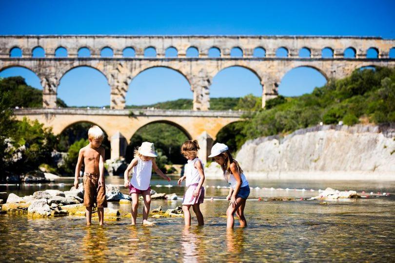 Tente Safari Au Pont Du Gard Vers-Pont-du-Gard Eksteriør billede